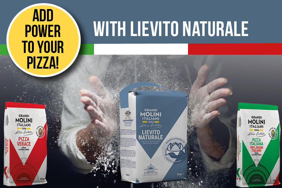 Add power to your pizza with Lievito Natuarle