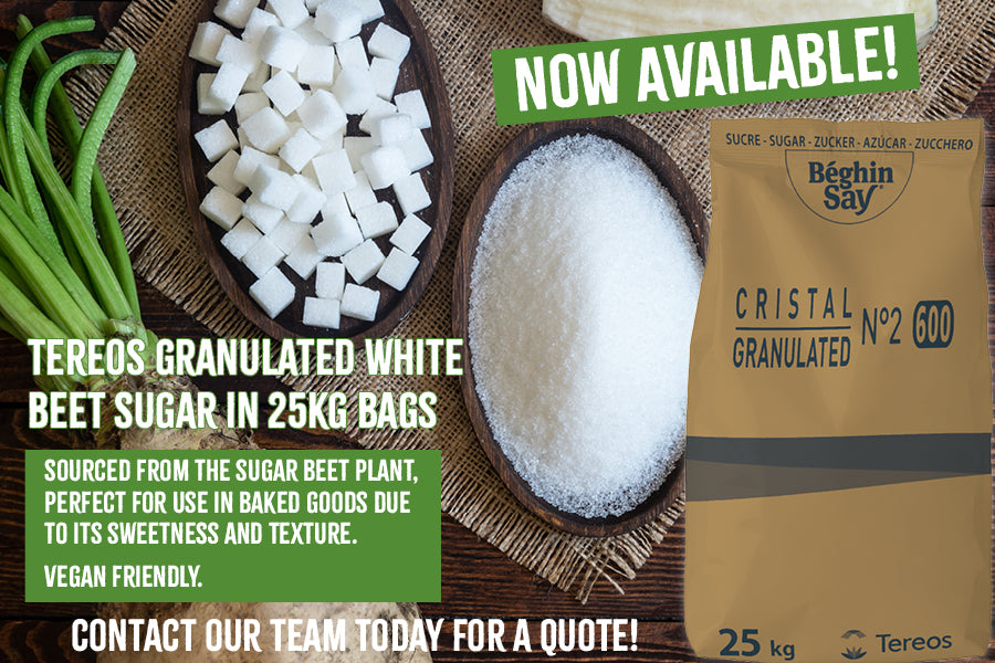 Tereos Granulated Beet Sugar 25kg Now Available!